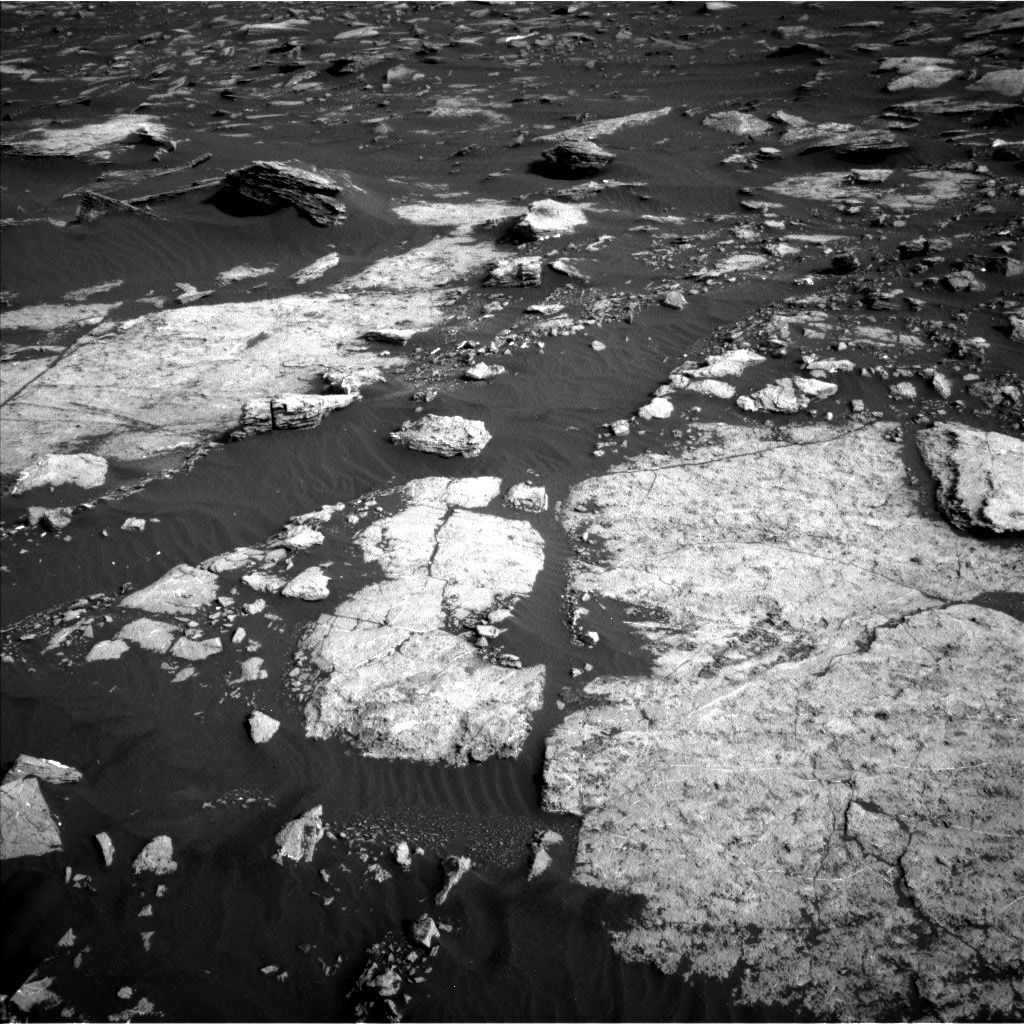 Nasa's Mars rover Curiosity acquired this image using its Left Navigation Camera on Sol 1630, at drive 1602, site number 61