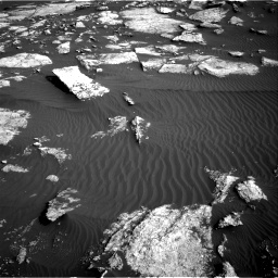 Nasa's Mars rover Curiosity acquired this image using its Right Navigation Camera on Sol 1630, at drive 1554, site number 61