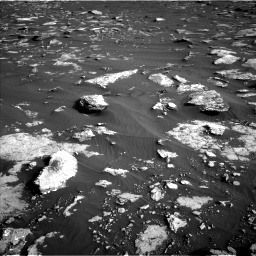 Nasa's Mars rover Curiosity acquired this image using its Left Navigation Camera on Sol 1632, at drive 1662, site number 61