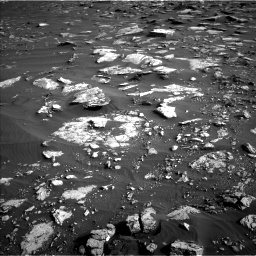 Nasa's Mars rover Curiosity acquired this image using its Left Navigation Camera on Sol 1632, at drive 1668, site number 61