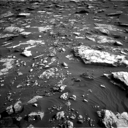 Nasa's Mars rover Curiosity acquired this image using its Left Navigation Camera on Sol 1632, at drive 1674, site number 61