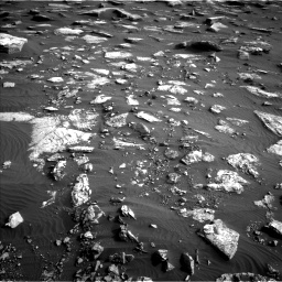 Nasa's Mars rover Curiosity acquired this image using its Left Navigation Camera on Sol 1632, at drive 1704, site number 61