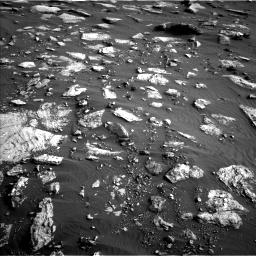 Nasa's Mars rover Curiosity acquired this image using its Left Navigation Camera on Sol 1632, at drive 1710, site number 61
