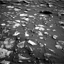 Nasa's Mars rover Curiosity acquired this image using its Left Navigation Camera on Sol 1632, at drive 1716, site number 61