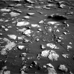 Nasa's Mars rover Curiosity acquired this image using its Left Navigation Camera on Sol 1632, at drive 1728, site number 61