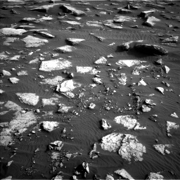 Nasa's Mars rover Curiosity acquired this image using its Left Navigation Camera on Sol 1632, at drive 1734, site number 61