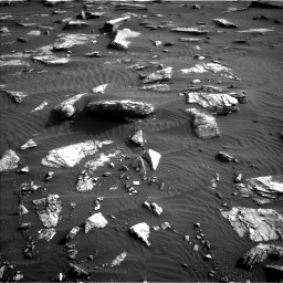 Nasa's Mars rover Curiosity acquired this image using its Left Navigation Camera on Sol 1632, at drive 1752, site number 61