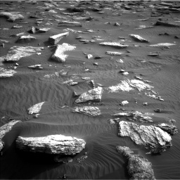 Nasa's Mars rover Curiosity acquired this image using its Left Navigation Camera on Sol 1632, at drive 1764, site number 61