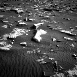Nasa's Mars rover Curiosity acquired this image using its Left Navigation Camera on Sol 1632, at drive 1782, site number 61