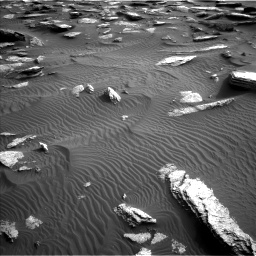 Nasa's Mars rover Curiosity acquired this image using its Left Navigation Camera on Sol 1632, at drive 1830, site number 61