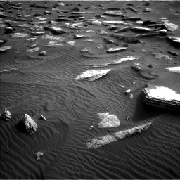 Nasa's Mars rover Curiosity acquired this image using its Left Navigation Camera on Sol 1632, at drive 1842, site number 61