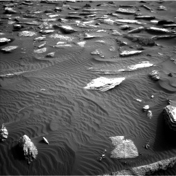 Nasa's Mars rover Curiosity acquired this image using its Left Navigation Camera on Sol 1632, at drive 1848, site number 61