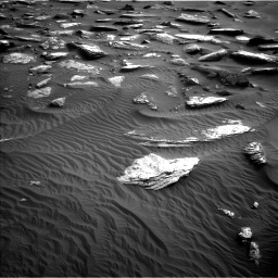 Nasa's Mars rover Curiosity acquired this image using its Left Navigation Camera on Sol 1632, at drive 1854, site number 61