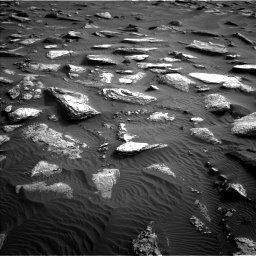 Nasa's Mars rover Curiosity acquired this image using its Left Navigation Camera on Sol 1632, at drive 1878, site number 61