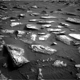 Nasa's Mars rover Curiosity acquired this image using its Left Navigation Camera on Sol 1632, at drive 1890, site number 61
