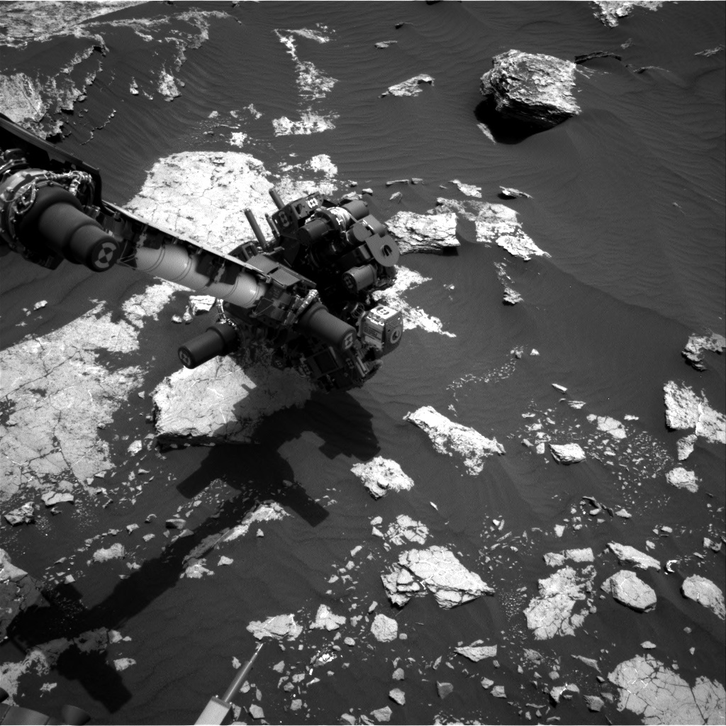 Nasa's Mars rover Curiosity acquired this image using its Right Navigation Camera on Sol 1632, at drive 1650, site number 61