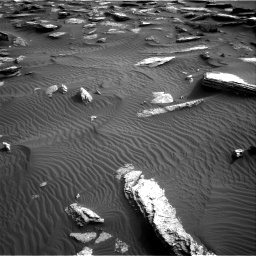 Nasa's Mars rover Curiosity acquired this image using its Right Navigation Camera on Sol 1632, at drive 1830, site number 61