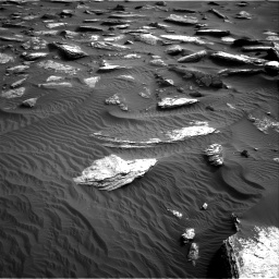 Nasa's Mars rover Curiosity acquired this image using its Right Navigation Camera on Sol 1632, at drive 1854, site number 61