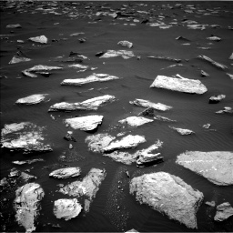 Nasa's Mars rover Curiosity acquired this image using its Left Navigation Camera on Sol 1635, at drive 1914, site number 61