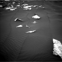 Nasa's Mars rover Curiosity acquired this image using its Left Navigation Camera on Sol 1635, at drive 1968, site number 61