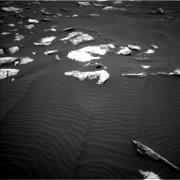 Nasa's Mars rover Curiosity acquired this image using its Left Navigation Camera on Sol 1635, at drive 1998, site number 61
