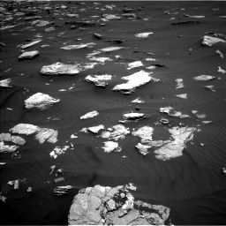 Nasa's Mars rover Curiosity acquired this image using its Left Navigation Camera on Sol 1635, at drive 2100, site number 61