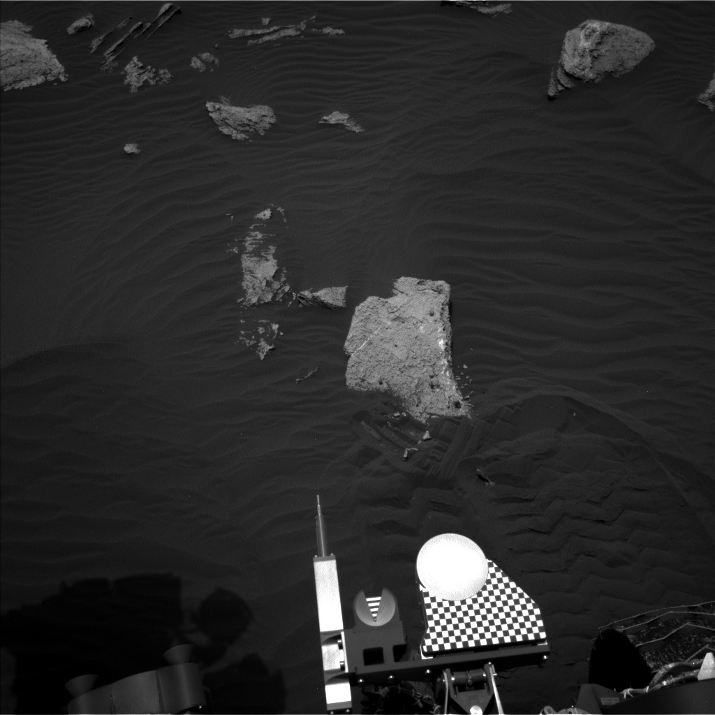Nasa's Mars rover Curiosity acquired this image using its Left Navigation Camera on Sol 1636, at drive 2232, site number 61