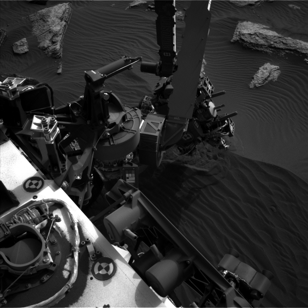 Nasa's Mars rover Curiosity acquired this image using its Left Navigation Camera on Sol 1638, at drive 2232, site number 61
