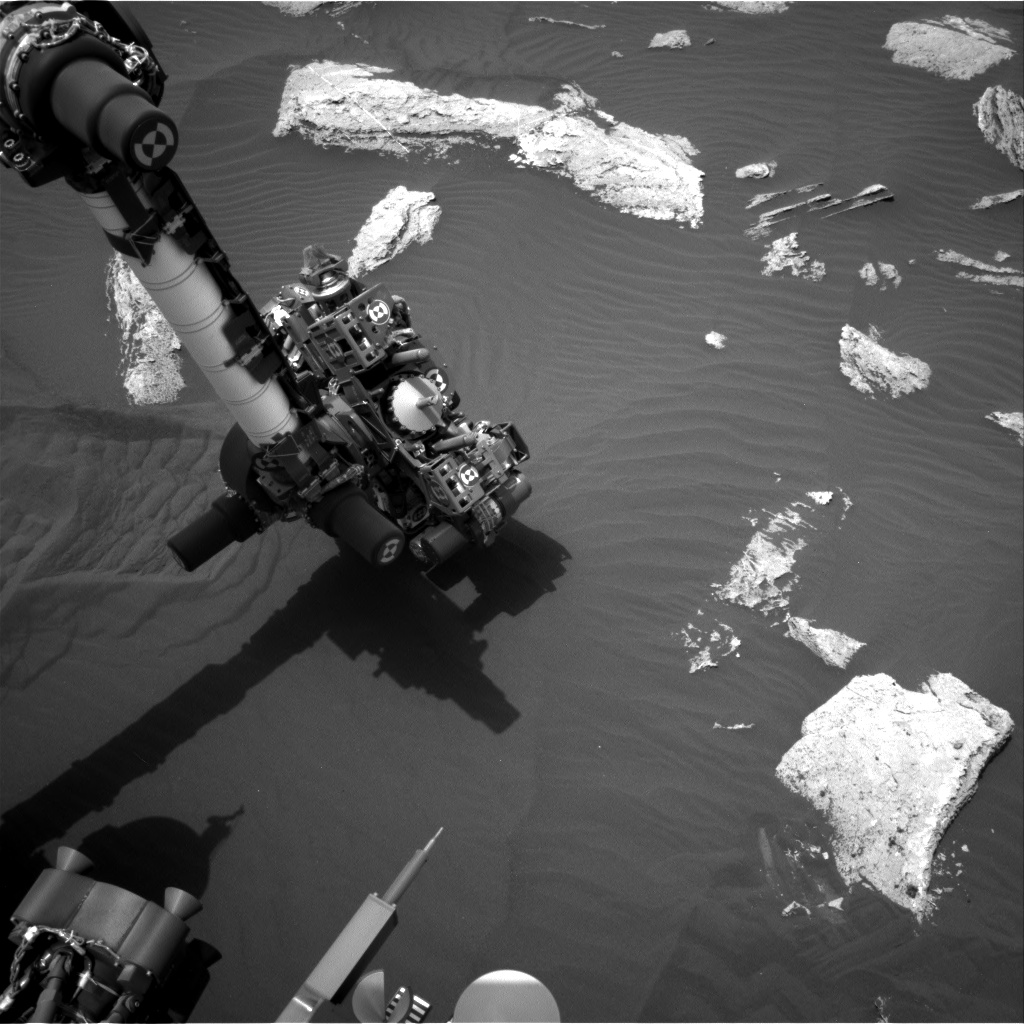 Nasa's Mars rover Curiosity acquired this image using its Right Navigation Camera on Sol 1638, at drive 2232, site number 61