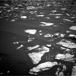 Nasa's Mars rover Curiosity acquired this image using its Left Navigation Camera on Sol 1639, at drive 2334, site number 61