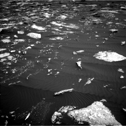 Nasa's Mars rover Curiosity acquired this image using its Left Navigation Camera on Sol 1639, at drive 2412, site number 61