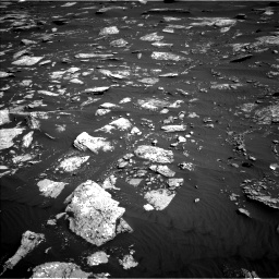 Nasa's Mars rover Curiosity acquired this image using its Left Navigation Camera on Sol 1641, at drive 2478, site number 61