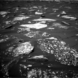 Nasa's Mars rover Curiosity acquired this image using its Left Navigation Camera on Sol 1642, at drive 2514, site number 61