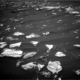 Nasa's Mars rover Curiosity acquired this image using its Left Navigation Camera on Sol 1642, at drive 2586, site number 61