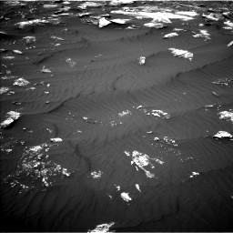 Nasa's Mars rover Curiosity acquired this image using its Left Navigation Camera on Sol 1642, at drive 2610, site number 61
