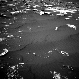 Nasa's Mars rover Curiosity acquired this image using its Left Navigation Camera on Sol 1642, at drive 2616, site number 61