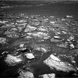 Nasa's Mars rover Curiosity acquired this image using its Left Navigation Camera on Sol 1642, at drive 2682, site number 61