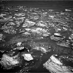 Nasa's Mars rover Curiosity acquired this image using its Left Navigation Camera on Sol 1642, at drive 2688, site number 61