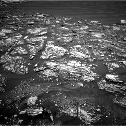Nasa's Mars rover Curiosity acquired this image using its Left Navigation Camera on Sol 1642, at drive 2694, site number 61