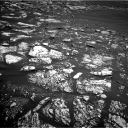 Nasa's Mars rover Curiosity acquired this image using its Left Navigation Camera on Sol 1642, at drive 2718, site number 61