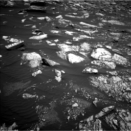 Nasa's Mars rover Curiosity acquired this image using its Left Navigation Camera on Sol 1642, at drive 2724, site number 61