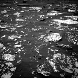 Nasa's Mars rover Curiosity acquired this image using its Right Navigation Camera on Sol 1642, at drive 2502, site number 61