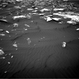 Nasa's Mars rover Curiosity acquired this image using its Right Navigation Camera on Sol 1642, at drive 2634, site number 61