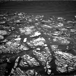 Nasa's Mars rover Curiosity acquired this image using its Left Navigation Camera on Sol 1643, at drive 2740, site number 61