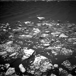 Nasa's Mars rover Curiosity acquired this image using its Left Navigation Camera on Sol 1643, at drive 2770, site number 61