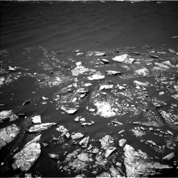 Nasa's Mars rover Curiosity acquired this image using its Left Navigation Camera on Sol 1643, at drive 2806, site number 61