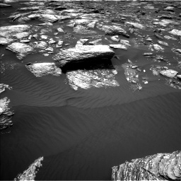 Nasa's Mars rover Curiosity acquired this image using its Left Navigation Camera on Sol 1643, at drive 2842, site number 61