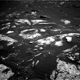 Nasa's Mars rover Curiosity acquired this image using its Left Navigation Camera on Sol 1643, at drive 2878, site number 61