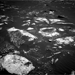 Nasa's Mars rover Curiosity acquired this image using its Left Navigation Camera on Sol 1643, at drive 2884, site number 61