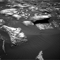 Nasa's Mars rover Curiosity acquired this image using its Right Navigation Camera on Sol 1643, at drive 2854, site number 61